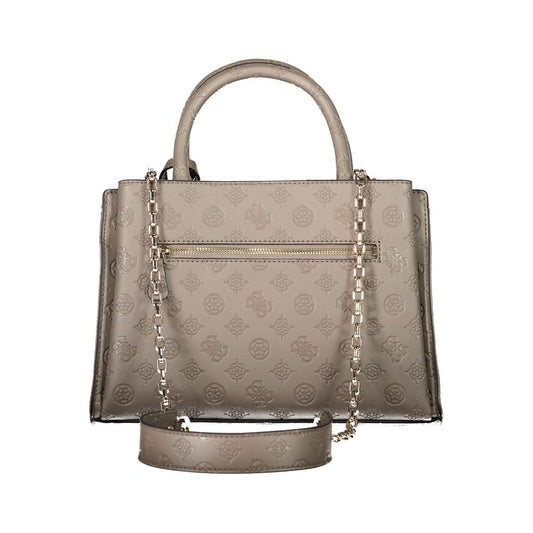 Guess Jeans – Handtasche aus Polyethylen in Braun