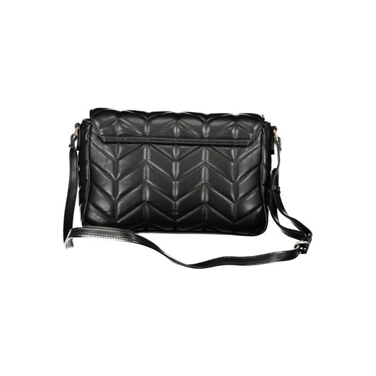 Mario Valentino Schwarze Polyethylen-Handtasche