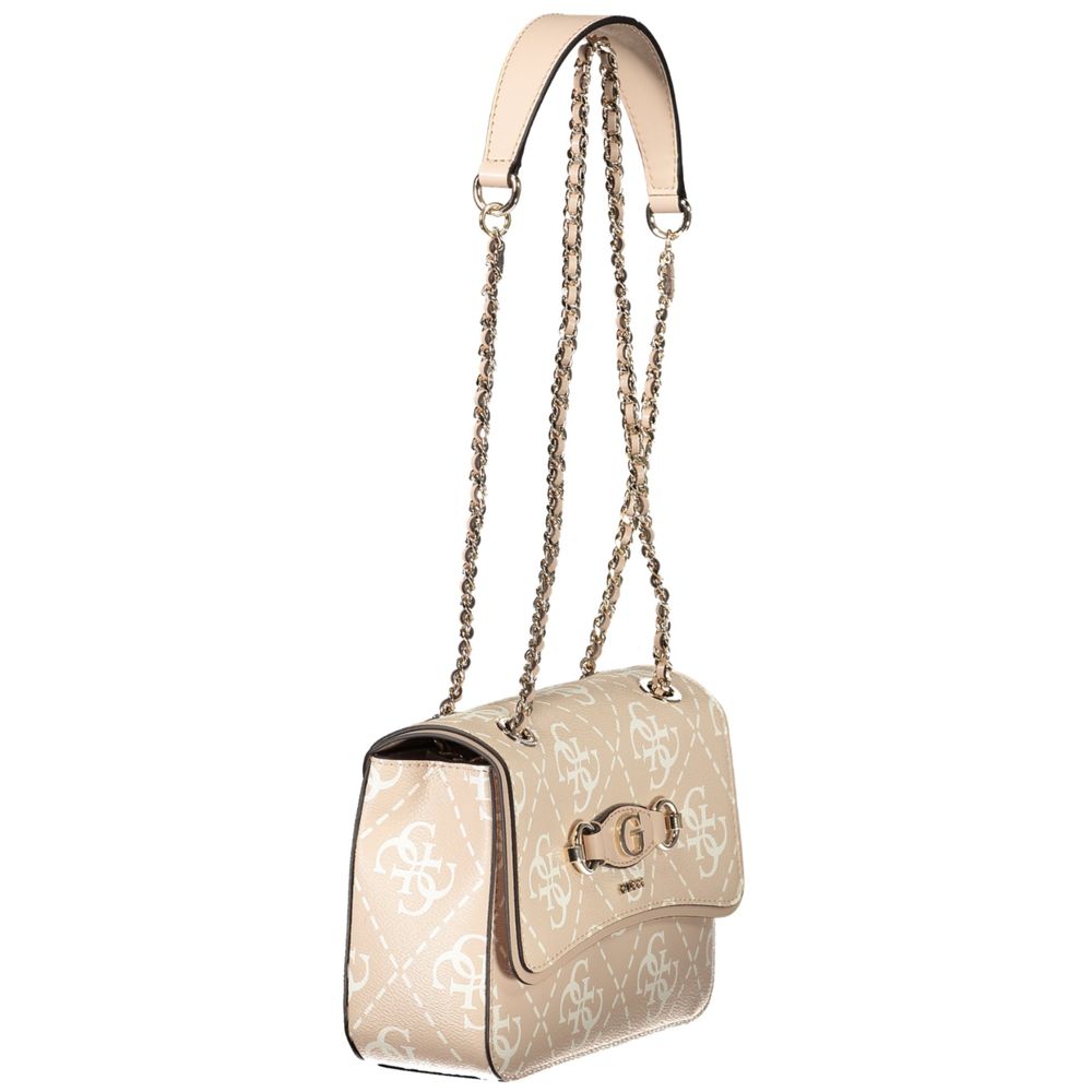 Guess Jeans Pink Polyethylene Handbag