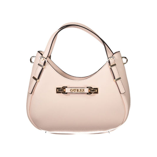 Guess Jeans – Handtasche aus Polyethylen in Rosa