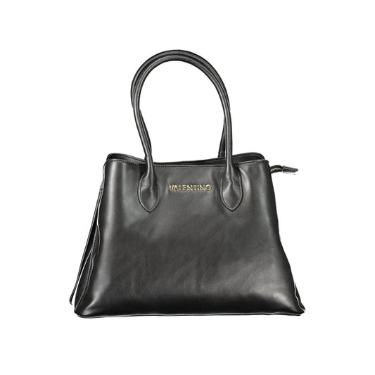 Mario Valentino Schwarze Polyethylen-Handtasche