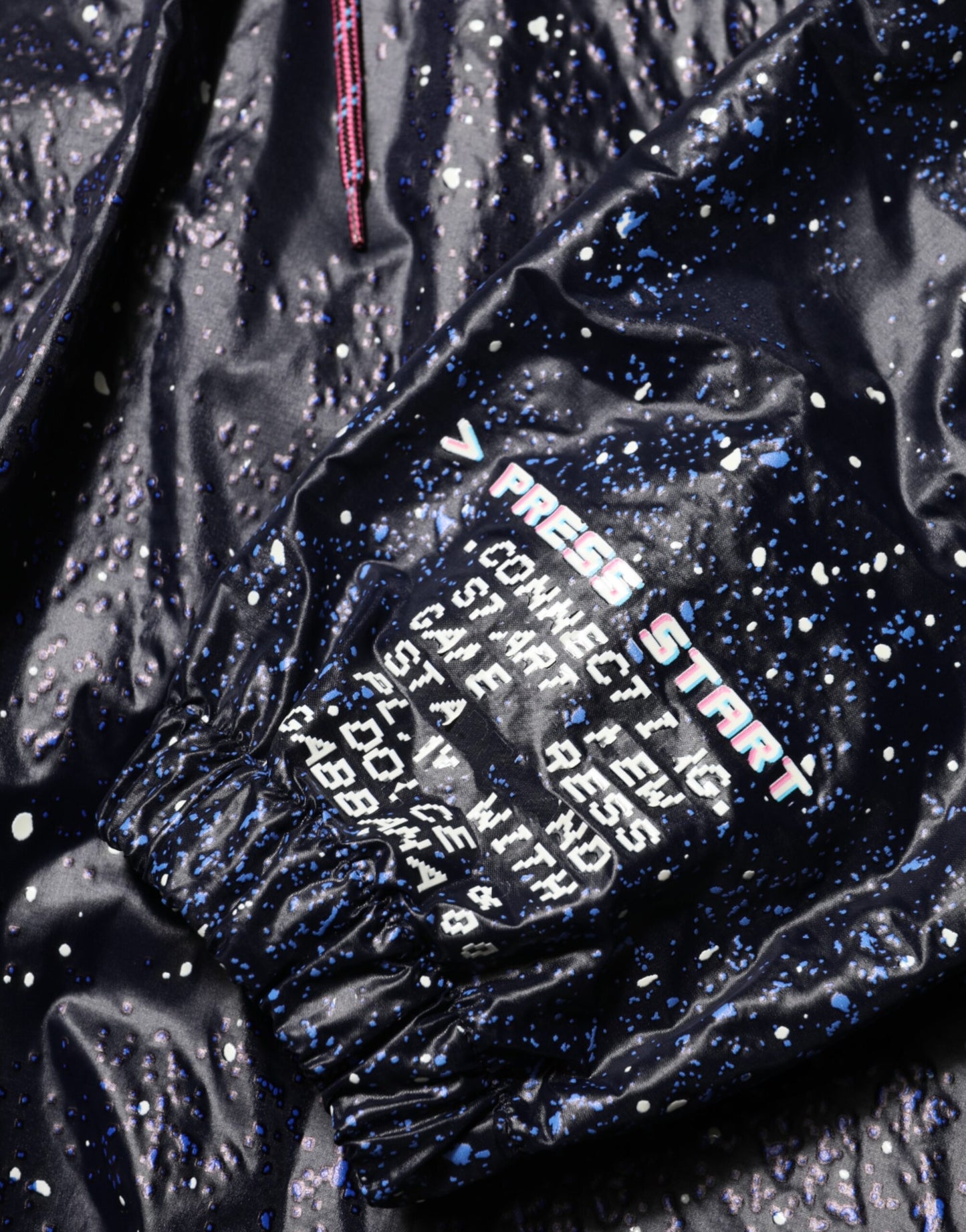 Dolce & Gabbana Blaues D&G Game Kapuzenpullover für Herren