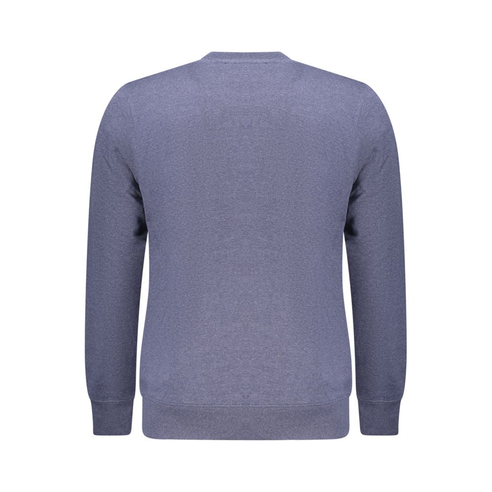 Herrenpullover aus blauer Accademia Militare-Baumwolle