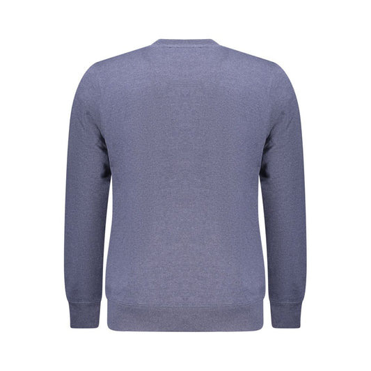 Accademia Militare Blue Recycled Cotton Men Sweatshirt