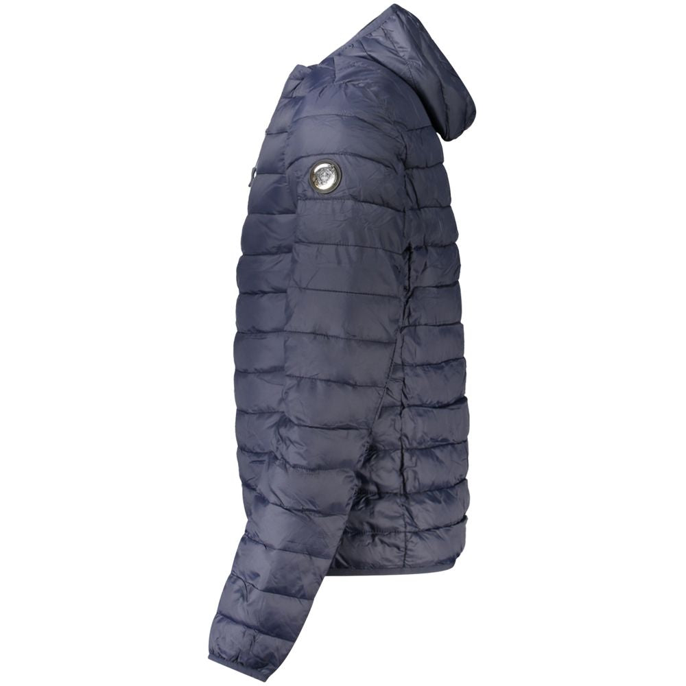 Cavalli Class Blaue Herrenjacke aus Polyester