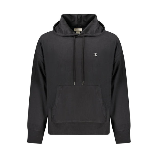 Calvin Klein Herrenpullover aus schwarzer Baumwolle