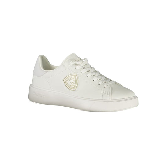 Blauer Bianco Poliestere Mens Sneaker