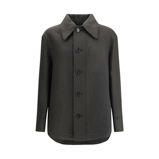 Ami Paris Gray Wool Clothing