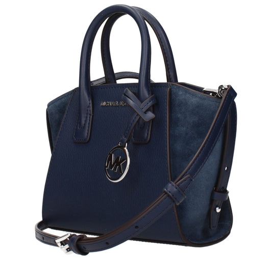 Michael Kors Blaue Lederhandtaschen