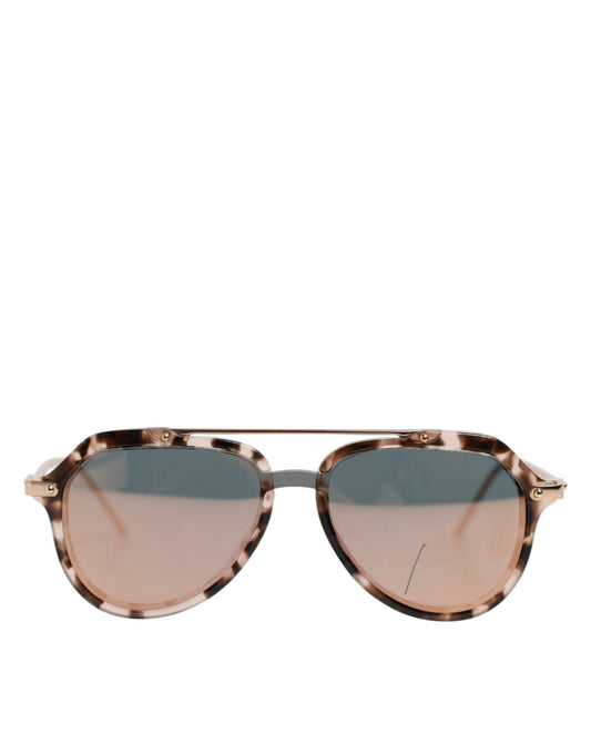 Dolce & Gabbana DG4330 Sonnenbrille mit Schildpatt-Fliegergestell