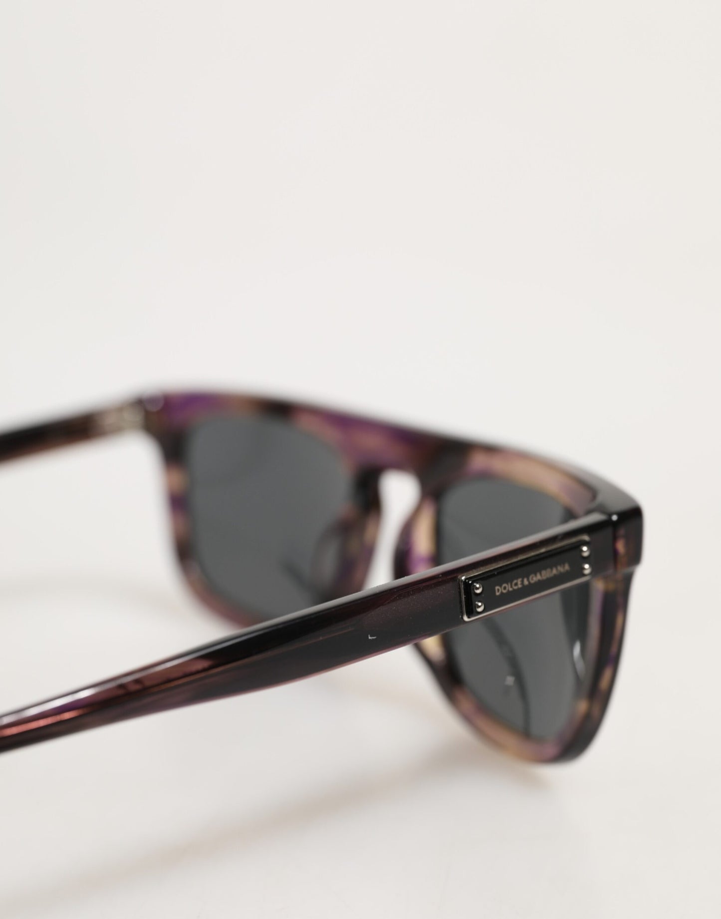 Dolce & Gabbana DG4390F – Sonnenbrille mit Vollrand und runden Acetatgläsern in Havanna