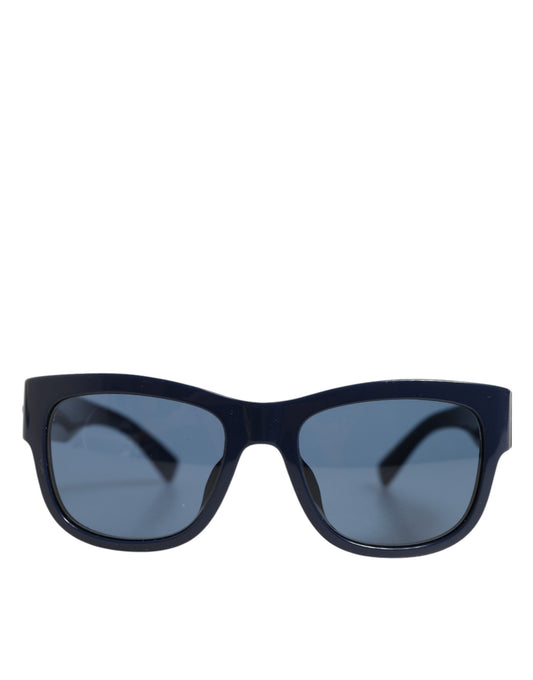 Dolce & Gabbana – Sonnenbrille mit blauem Acetatrahmen und polarisierten Gläsern
