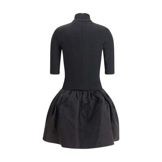Magda Butrym High-neck puff skirt Mini Dress