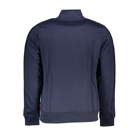 Gianmarco Venturi Blue Cotton Sweatshirt