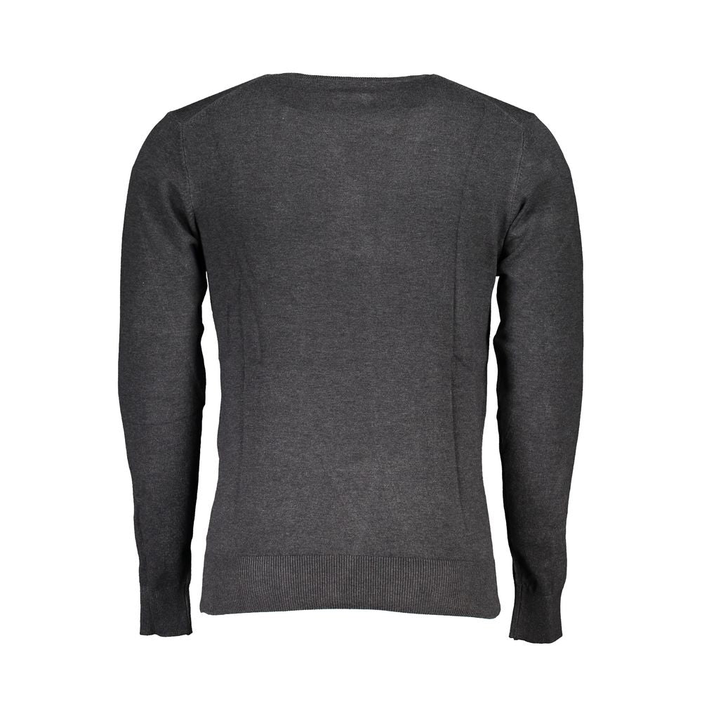 Gianmarco Venturi Grauer Viskosepullover