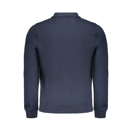 Gianmarco Venturi Blue Cotton Sweatshirt