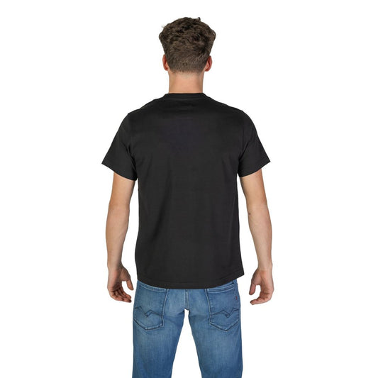 Replay – Schwarzes Baumwoll-T-Shirt