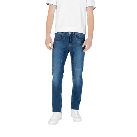Jeckerson – Blaue Skinny-Jeans aus Baumwolle