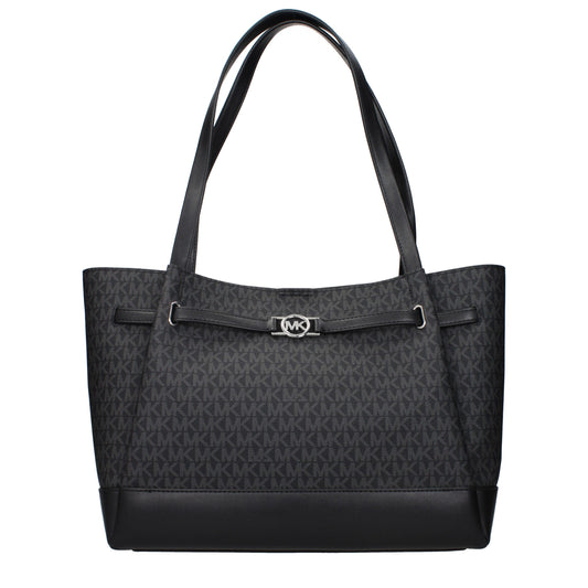 Michael Kors – Schultertaschen aus schwarzem Stoff