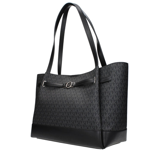 Michael Kors – Schultertaschen aus schwarzem Stoff