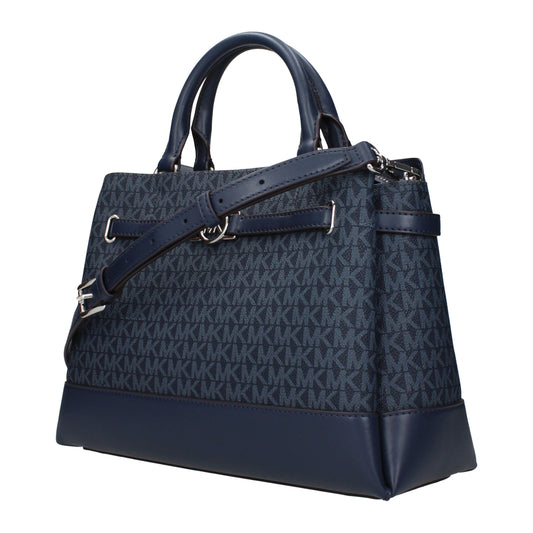 Michael Kors Handtaschen aus blauem Stoff