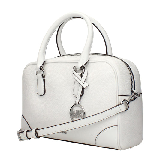 Michael Kors – Weiße Lederhandtaschen