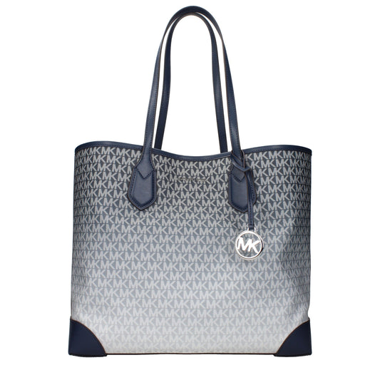 Michael Kors – Schultertaschen aus blauem Stoff