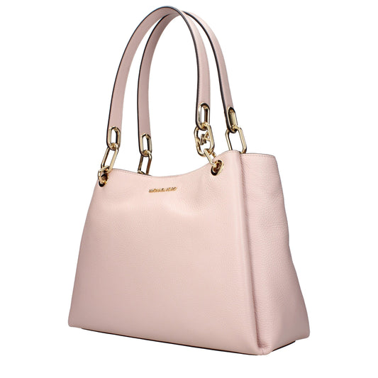 Michael Kors – Rosafarbene Schultertaschen aus Leder