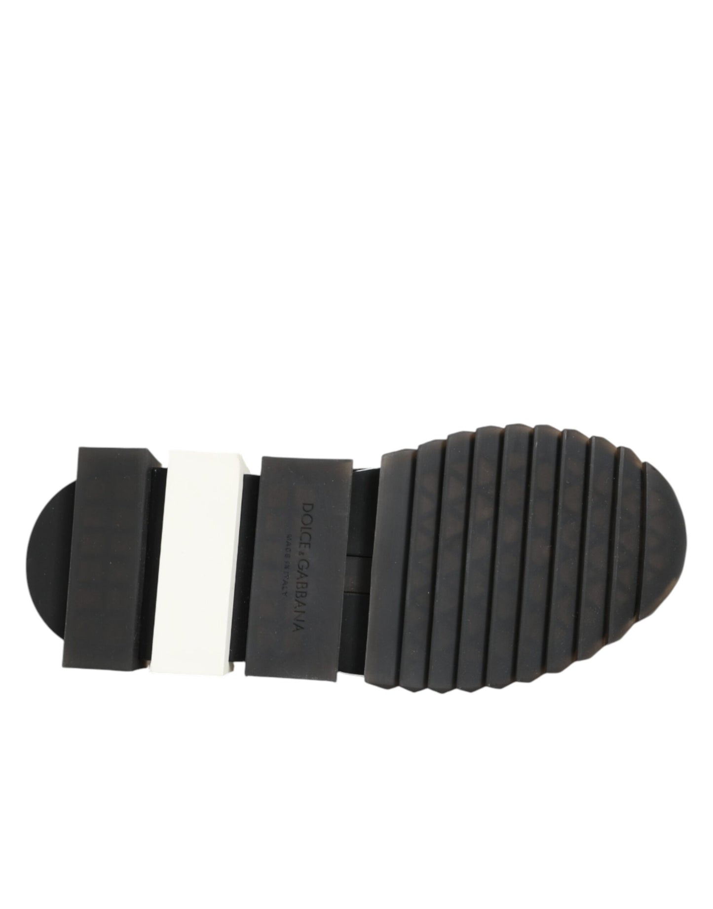 Dolce & Gabbana Schwarze SORRENTO Sport Stretch Sneakers Schuhe