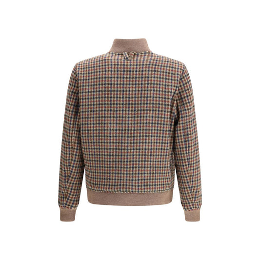 Valstarino-Jacke aus Prince of Wales-Lammwolle