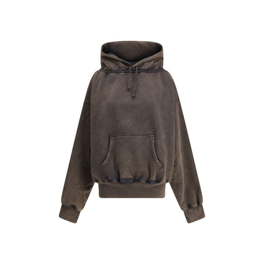 ALAINPAUL Hoodie mit gerafftem Ausschnitt