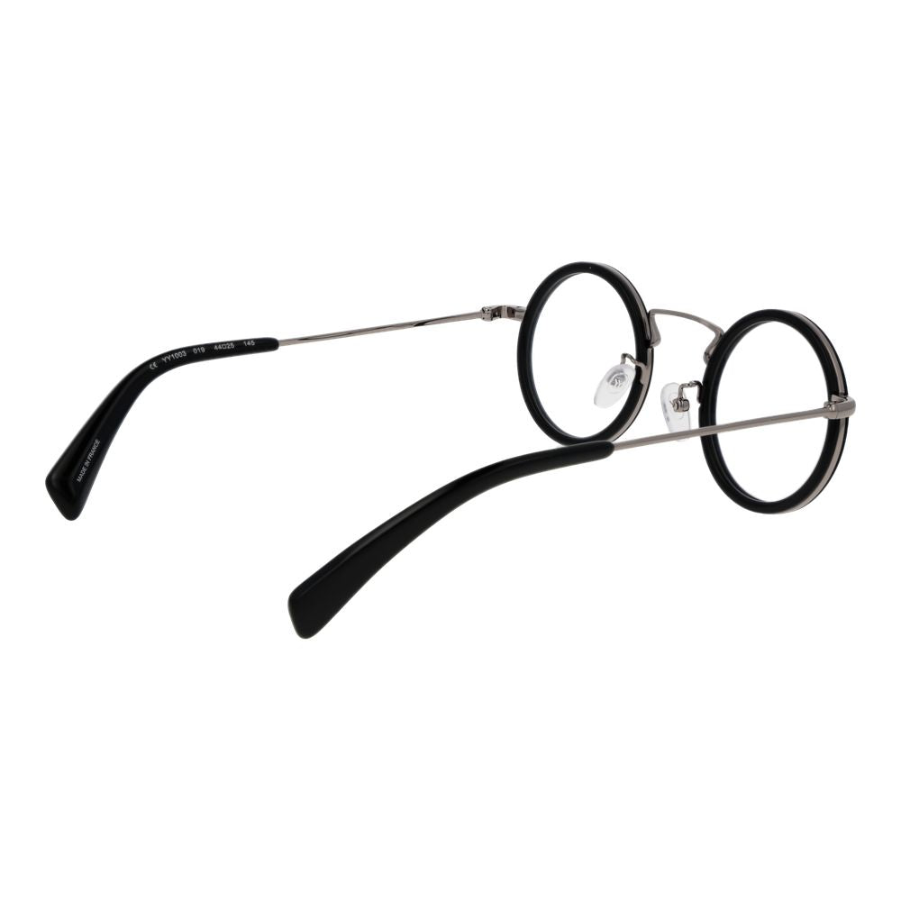 Yohji Yamamoto Schwarze Herren-Brillenfassung