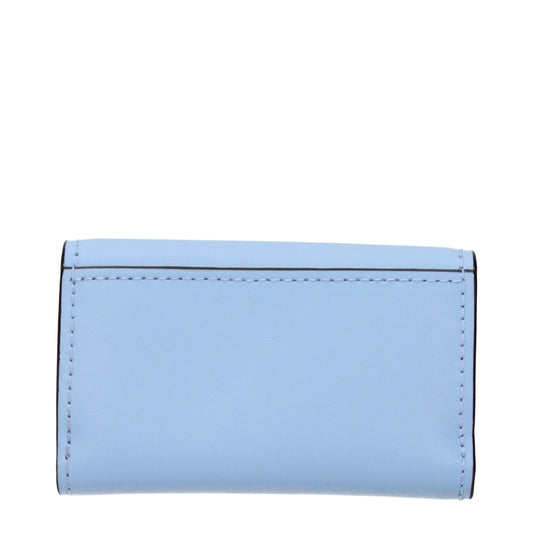 Michael Kors Light Blue Leather Wallet
