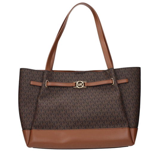Michael Kors – Schultertaschen aus braunem Stoff