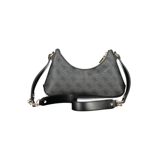 Guess Jeans – Schwarze Polyethylen-Handtasche
