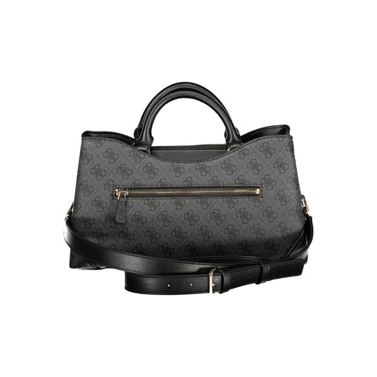 Guess Jeans – Schwarze Polyethylen-Handtasche