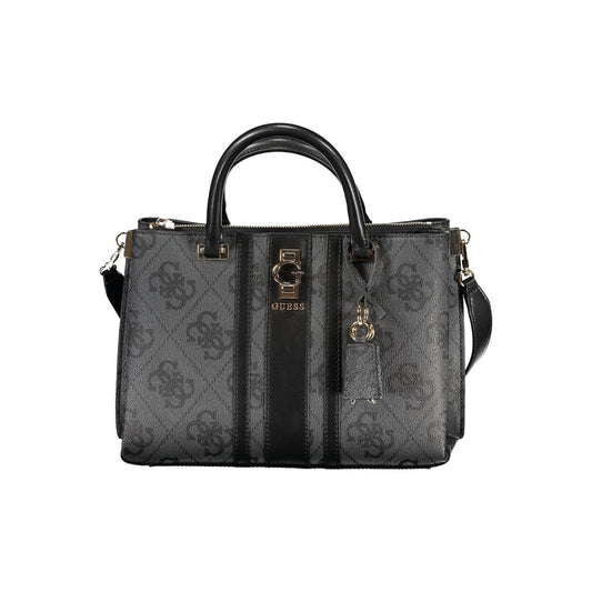 Guess Jeans – Schwarze Polyethylen-Handtasche