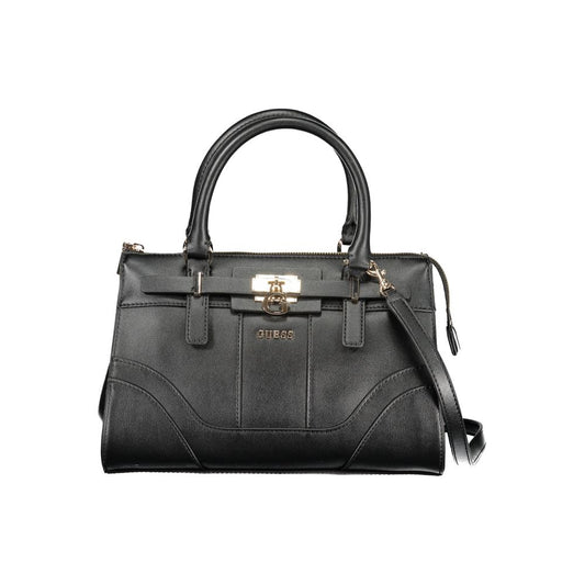 Guess Jeans – Schwarze Polyethylen-Handtasche