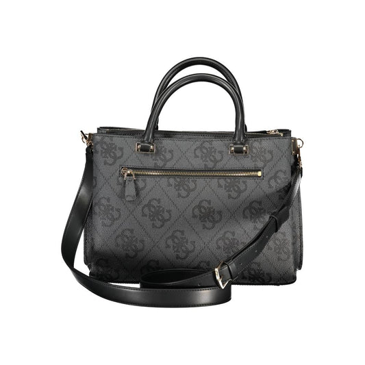 Guess Jeans – Schwarze Polyethylen-Handtasche