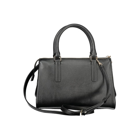 Guess Jeans – Schwarze Polyethylen-Handtasche