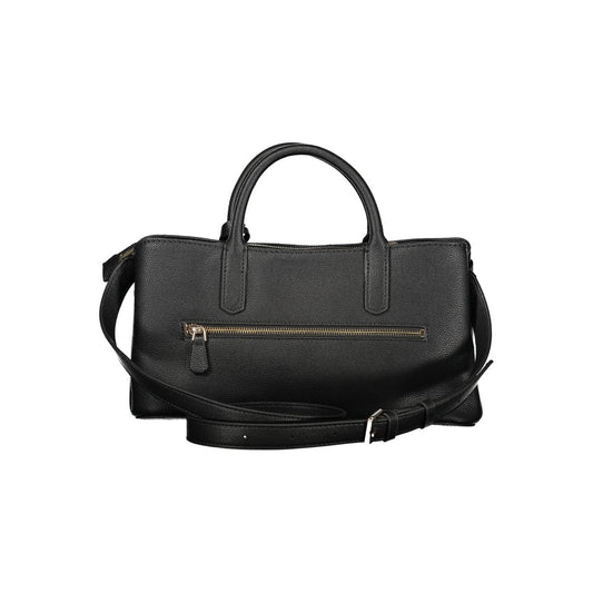 Guess Jeans – Schwarze Polyethylen-Handtasche