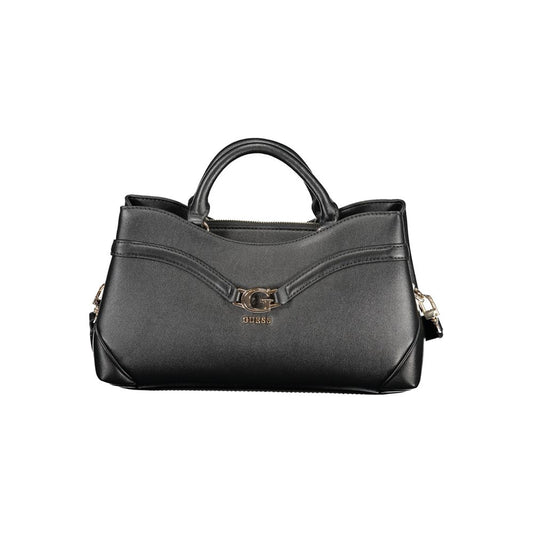Guess Jeans – Schwarze Polyethylen-Handtasche