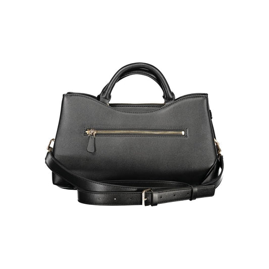 Guess Jeans – Schwarze Polyethylen-Handtasche