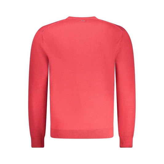 Napapijri Red Wool Sweater
