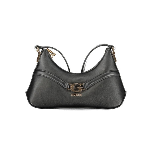 Guess Jeans – Schwarze Polyethylen-Handtasche