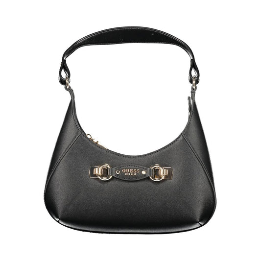 Guess Jeans – Schwarze Polyethylen-Handtasche