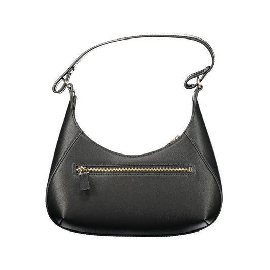 Guess Jeans – Schwarze Polyethylen-Handtasche