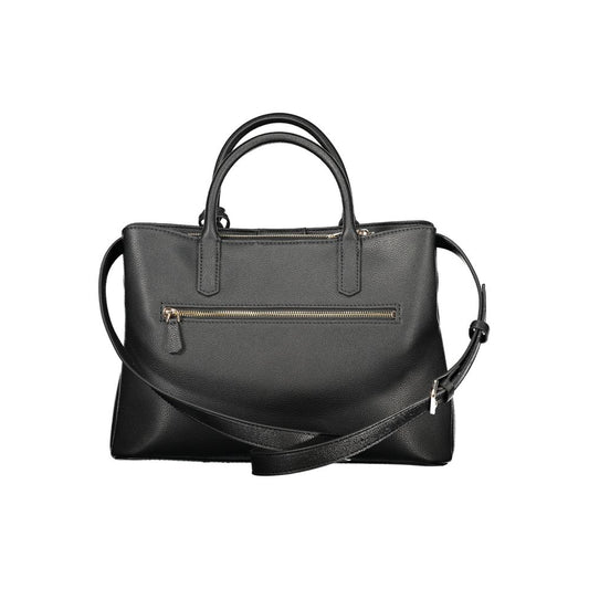 Guess Jeans – Schwarze Polyethylen-Handtasche