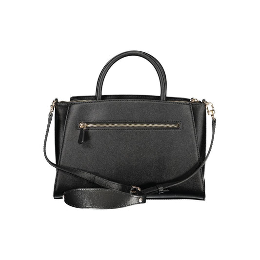 Guess Jeans – Schwarze Polyethylen-Handtasche