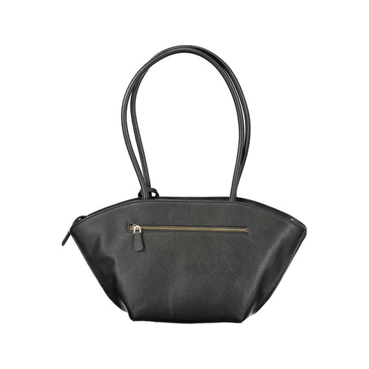 Guess Jeans – Schwarze Polyethylen-Handtasche